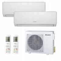 Zestaw naścienny Multi Split GREE Pular Pro 2x 2,6KW FM180 White NOWOŚĆ 2024