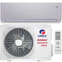 Klimatyzator ścienny Gree Amber Standard Silver - 2,7 kW
