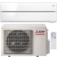 Klimatyzator ścienny Mitsubishi Diamond White 70m2 A++ Cichy - 6,1 kW