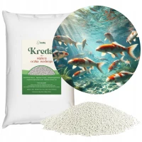 KREDA 25kg DO STAWU oczka wodnego 100m2 BEZPIECZNA ekologiczna dla ryb