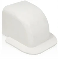Maskownica ścienna IPWE110 biała Ivensis do koryt instalacyjnych