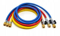 Zestaw węży serwisowych Refco 150 cm z zaworem CA-CCL-60 1/4