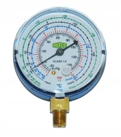 Manometr niskiego ciśnienia Refco M2-250-DS-R407C precyzyjny pomiar