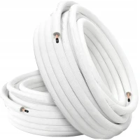 Najlepsza Rura miedziana do klimatyzacji Zestaw 1/4" - 3/8" 10m 0.8mm Atest