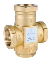 Zawór temperaturowy ATV 555 Niezawodność Precyzja DN32, Rp1 1/4" kvs 9