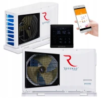 Pompa Ciepła ROTENSO Windmi Mono 10kW 1-faz Biała Monoblock OSZCZĘDNA