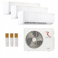 Rotenso Multisplit 3x Roni White 2,6kW wydajny do 80m2 WiFi 8KW