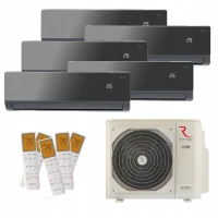 Klimatyzacja Multisplit ROTENSO 5x ELIS WIFI 180m2 do domu 5 pokoi 15kW