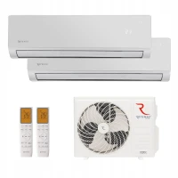 Klimatyzacja Multisplit ROTENSO 2x ELIS WIFI 50m2 mieszkanie dom Silver 5kW