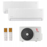 Klimatyzacja Rotenso Multisplit 2x TETA Mirror Biały 50m2 mieszkanie 5KW