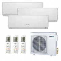 Klimatyzacja Gree Multisplit 3x Pular PRO White 2,7kW 90m2 3D WiFi
