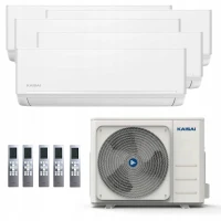 Klimatyzacja KAISAI Multisplit 5x ICE White Hepa do 120m2 WiFi 12,5kW
