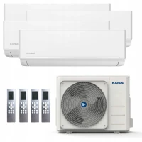 Klimatyzacja KAISAI Multisplit 3x ICE White Hepa do 100m2 WiFi 8,5kW