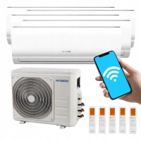 Klimatyzacja MultiSplit HYUNDAI Revolution 180m2 4x3,5kW + 1x5kW WiFi 15kW