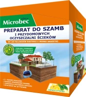 Preparat do szamb Bros Microbec Ultra - zapach cytryny 18 saszetek