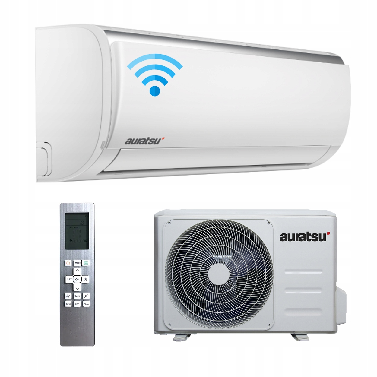 Klimatyzacja Klimatyzator Wydajny AURATSU FLY Hepa WiFi 35m2 2,6kW