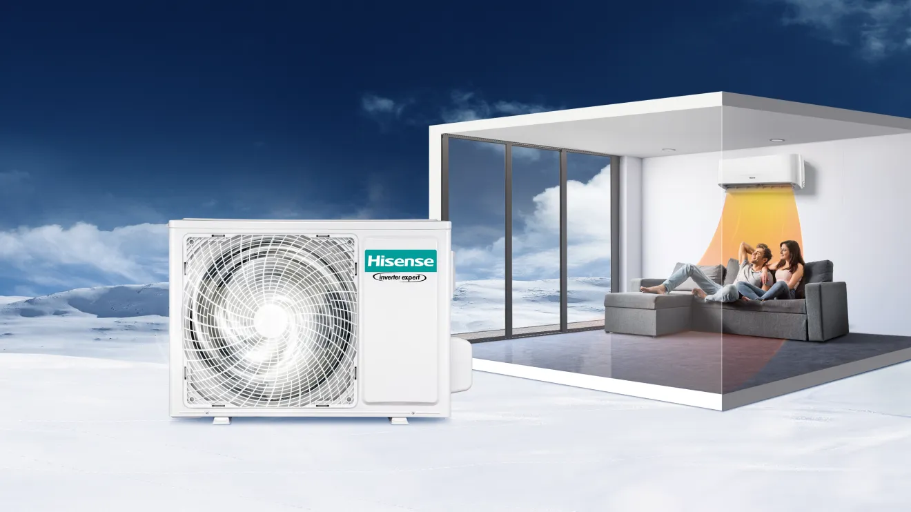 Klimatyzator Hisense Energy Pro ogrzewanie