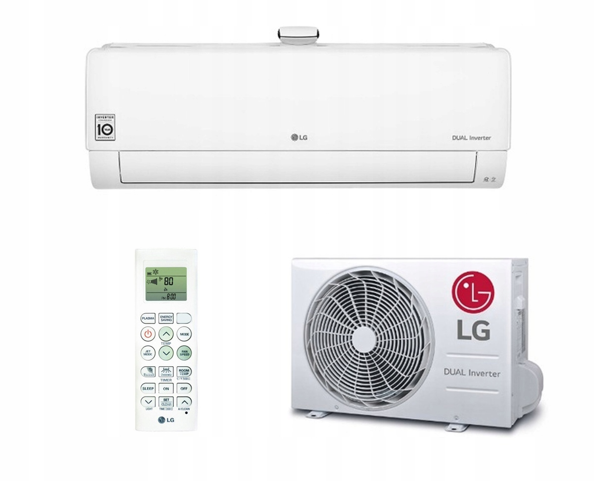KLIMATYZACJA LG DUALCOOL 2,5kW WiFi PilotCiepło Klimatyzator