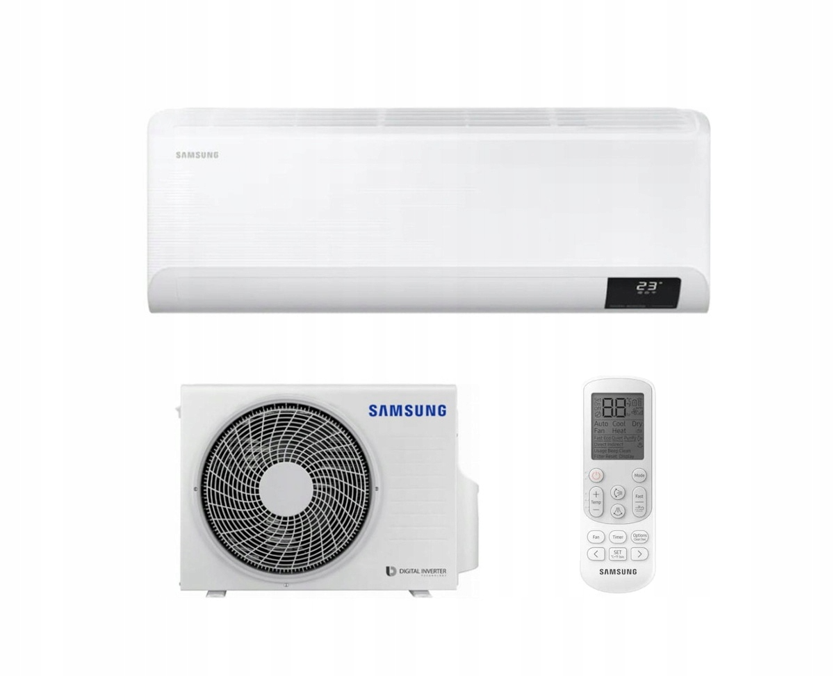 Klimatyzacja ścienna SAMSUNG Cebu WiFi Smart 2,5kW Grzanie Klimatyzator Grz